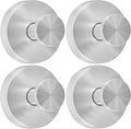 Suction Cup Shower Hooks for Inside Shower – 15 LB Heavy-Duty No-Drill Towel Hooks, Removable & Reusable for Towels, Robes & Loofah, Waterproof for Glass & Tile(4 Silver)