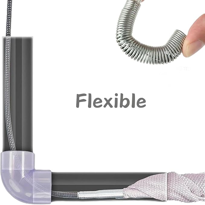 118" Flexible Grabber Claw Tool Reacher, Drain Snake Hair Drain Clog Remover Tool with 4 Claws Bendable Hose for Litter Pick, Home and Kitchen Sink, Drains, Toilet