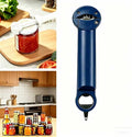 Multifunctional Retractable Bottle & Jar Opener, Magnetic adjustable Jar Opener & Bottle Opener for Arthritis, Weak Hands, Easy-Grip Kitchen Lid Opener Gadgets
