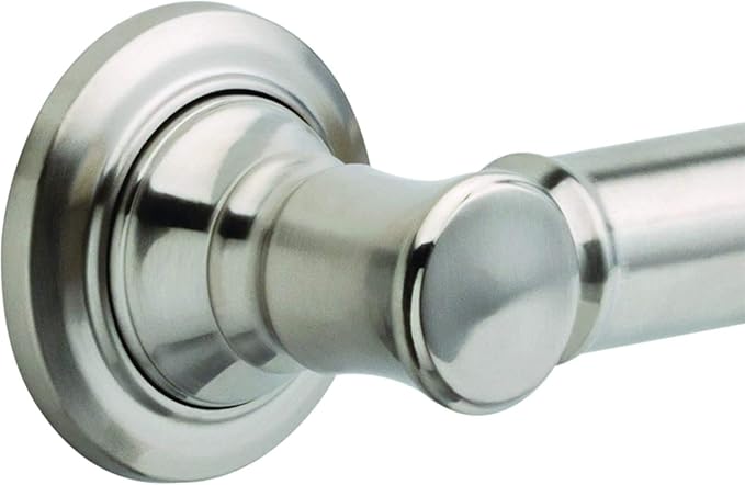 Grab Bar, ADA Compliant Bathroom Shower, Traditional 12 in. x 1-1/4 in. Concealed Screw, Brilliance Stainless Steel