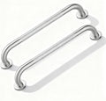 2 Pack Grab Bars for Bathtubs and Showers, NEWRAIN 16 Inch Stainless Steel Wall Bathroom Shower Handle, Anti Slip Brushed Nickel Safety Bars Toilet Handicap Elderly Senior Assist Bath Saft Hand Rail