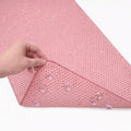 Bathtub Mat Non Slip, Bath Mat for Tub Non Slip, Tub Mat Extra Large 36 x 17 in, Bathtub Mat with Suction Cups & Drain Holes, Soft Foam, Machine Washable, Pink