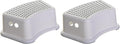 Dreambaby Step Stool for Kids - Non-Slip Base and Contoured Design for Toilet Potty Training and Sink Use (Pack of 2)