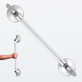Shower Handle,Shower Handles with Strong Suction Cup Grab Bar,Bathroom Safety Grab Bar for Handicap Elderly Seniors and Disabled,Heavy Duty,Silver