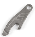 Hamans Mini Pry Bar Multi Tool Titanium Pry Bar with Bottle Opener Screwdriver Function (Grey)