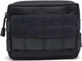 Molle Pouches, Tactical Admin Pouch Compact EDC Utility Gadget Gear Pouch Military Carry Accessory Belt Hanging Waist Bag