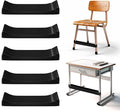 25 Pack Chair Bands for Kids with Fidgety Feet, ADHD Tools for Kids, Improve Focus & Reduce Restlessness, Chair Bands for Sensory ADHD ADD Autism - Classroom & Home Must Haves (Black)
