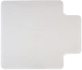 Staples Office Chair Mat, Clear Floor Mats with Lip, Medium-Pile Carpets, Extended Under-Desk Coverage, 45" x 53'' Inch, Smooth Glide