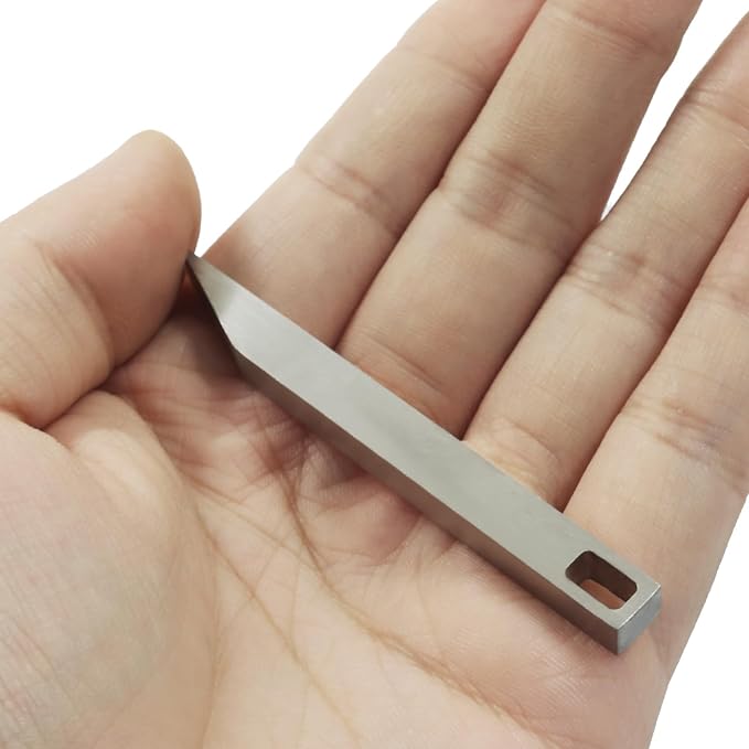 2 Pcs Stainless Steel Pry Bar, EDC Keychain Prybar, Bottle Opener, Box Opener, Screwdriver and Multi-purpose tools