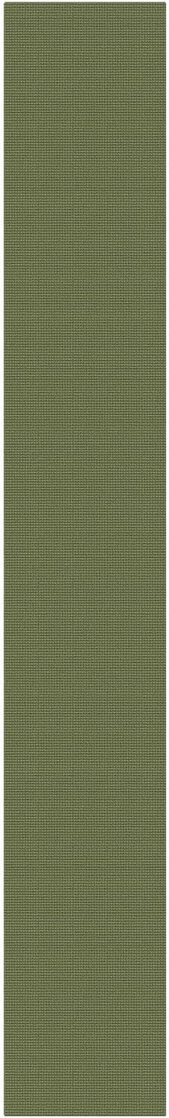 KOZYFLY Braided 2.5'x18' Runners Rugs for Hallway, Extra Long Washable Runner Rug, Woven Non Slip Kitchen Runner, Cotton Entryway Rug, Floor Carpet for Entry, Aisle, Hall, Olive Green/Earthy Green