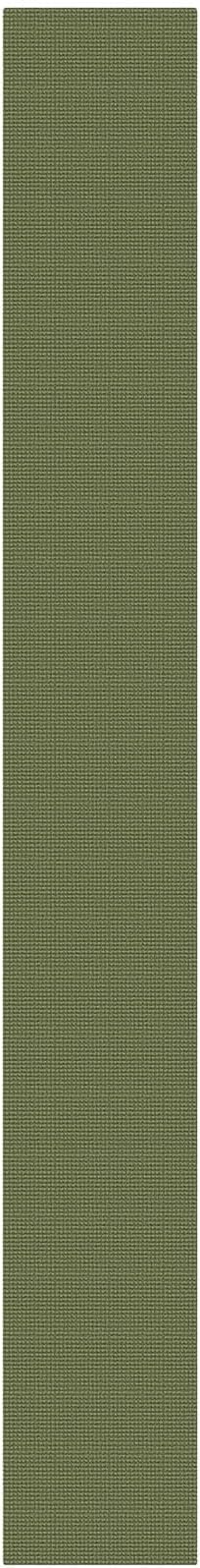 KOZYFLY Braided 2x16 Runners Rugs for Hallway, Extra Long Washable Runner Rug, Woven Non Slip Kitchen Runner, Cotton Entryway Rug, Floor Carpet for Entry, Aisle, Hall, Olive Green/Earthy Green