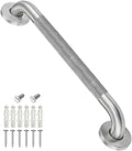 20 Inch Shower Grab Bar for Seniors,1.25'' Diameter 304 Stainless Steel Heavy Duty Anti-Slip Bathroom Safety Handicap Grab Bar for Shower, Bathtub & Toilet Support, Wall Mounted, Supports 500lbs