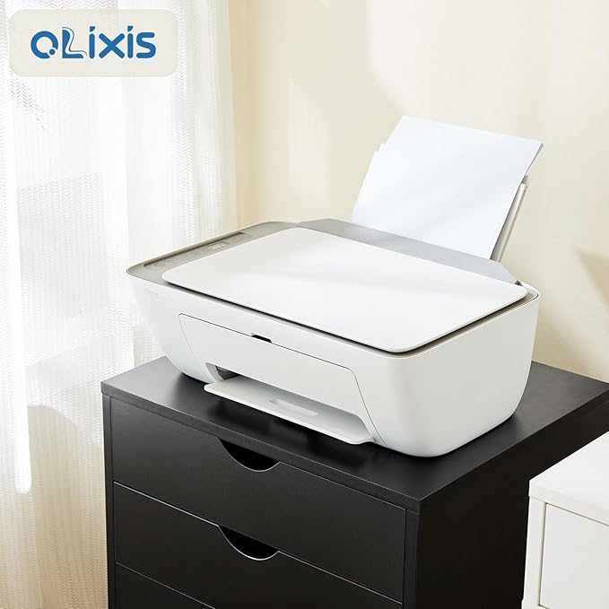 OLIXIS 5 Drawer Mobile File Cabinet Under Desk Storage Organization with Wheels Vertical Filing Chest Rolling Wood Small Desk Printer Stand for Home Office, 15.75"D x 18.74"W x 25.39"H, Black