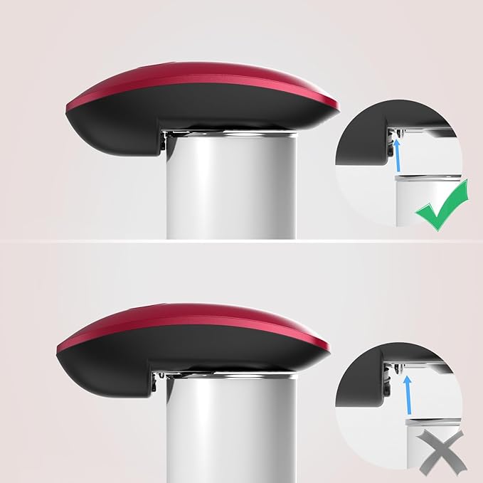 Canslab Ultrablade PRO Auto Stop USB Rechargeable Can Opener for Kitchen for Seniors with Arthritis, Long Battery Life, Handfree One Touch, Side Cut for Smooth Edge, Wall Mounted Small Size, Red