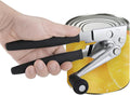 Heavy Duty Commercial Manual Crank Can Opener,Easy for Seniors & Arthritis | 360° rotation,easy cut,for restaurants & home kitchens,works on #10 cans,ergonomic