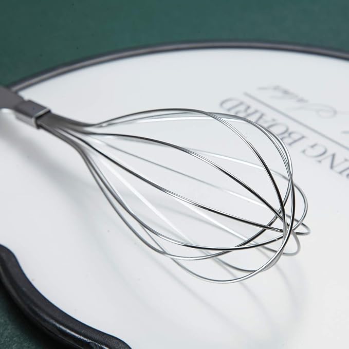 Whisk, Berglander Whisks For Cooking, Stainless Steel Balloon Whisk, Sturdy Kitchen Wire Whisk Set for Cooking, Baking, Blending, Whisking, Beating, Stirring, Dishwasher Safe, Easy to Clean