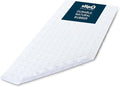 SlipX Solutions Extra Long Durable Rubber Safety Mat 36 x 18, Feel Safe and Surefooted Throughout your Bath or Shower, Extra Grippy Surface Texture and 220 Power Grip Suction Cups, Machine Wash, White