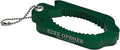(Green) Aluminum Keychain Multi use opener - perfect for arthritis and weak hands - opens to 2 1/2" dia.