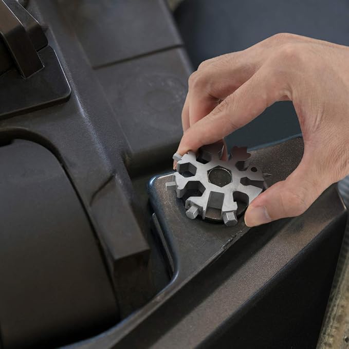 Gifts for Men, 18-in-1 Snowflake Multi Tool, Anniversary Birthday Gift for Men Dad Husband Him Grandpa, Father Day Gift for Dad Who Have Everything, Camping Accessories Cool Gadgets Tools