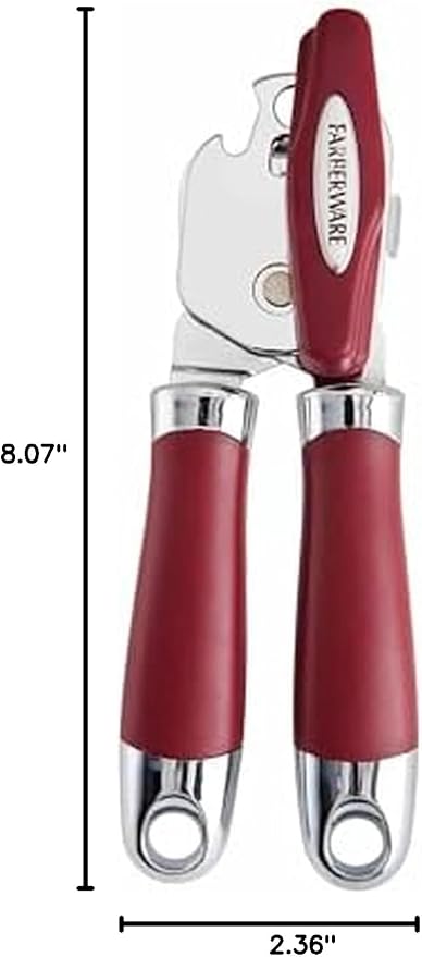 Farberware Pro 2 Can Opener, Red, One Size