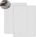 2 Pack Office Chair Mat for Carpets, 48'' x 60'' Clear Floor Mat for Carpeted Floors, Thick and Sturdy Carpet Protector with Grips, Easy Glide and Flat Without Curling