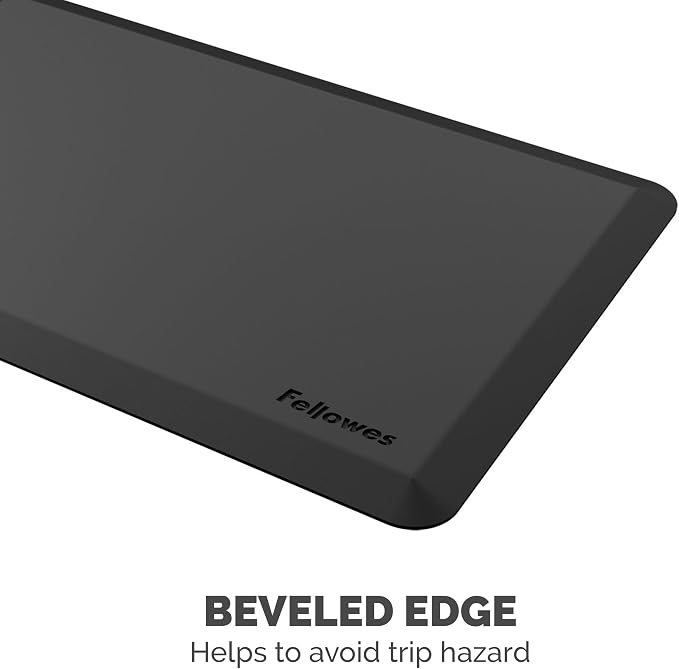 Fellowes Anti-Fatigue Wellness Mat (8707002), Black