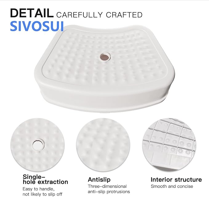 Non-Slip Kids Step Stool–Sturdy Safe Toddler Step Stool for Bathroom Sink,SIVOSUI Potty Training, Kitchen & Bedroom,with Soft Anti-Slip