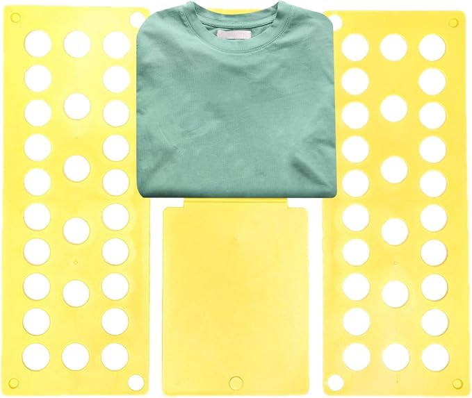 Clothes Folding Board, T-Shirt Folder, Fast Foldable Household Liner Sorter, Home Storage Tool, Laundry Sorter Helper Liner for Dorm Travel Hotel