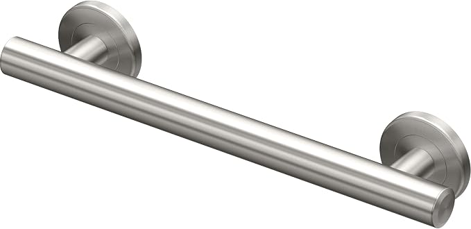 Gatco 851 Latitude II 12-Inch Grab Bar, Stainless Steel