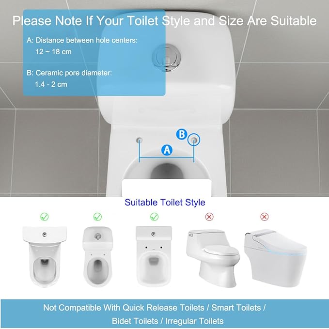 Toilet Handles for Seniors, Toilet seat Safety Frames & Rails Assist for Elderly sit to Stand, Toilet Handicap Rails with arms Toilet Grab Bars for Seniors No Legs Easy Install