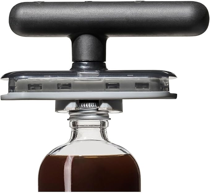 1 PCS Bottle Opener, Can Opener, Multifunctional Effortless Lid Remover, Household Kitchen Utensil, Easy To Grip And Portable Design, Suitable For Elderly People And Women With Weak Hands