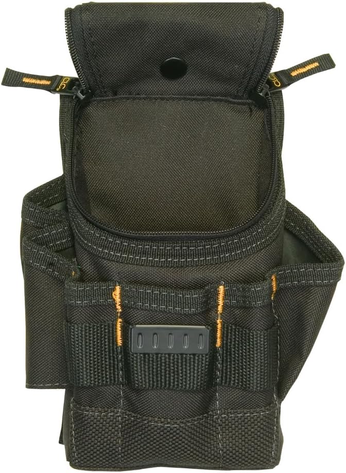 Custom Leathercraft CLC 1523 Ziptop Utility Pouch, Small