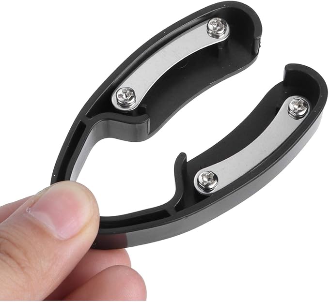 Foil Paper Cutter, Easy Wine Bottle Opener Foil Cutter for Wine Bottles Tin Wrapper Opener, Stainless Steel and ABS Material (Black)