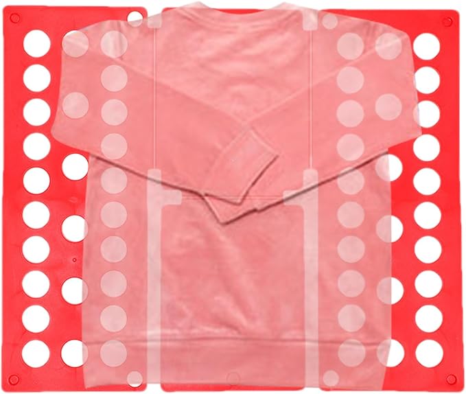 Clothes Folding Board, T-Shirt Folder, Fast Foldable Household Liner Sorter, Home Storage Tool, Laundry Sorter Helper Liner for Dorm Travel Hotel