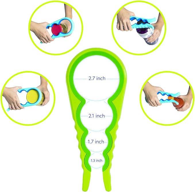 Fresh Fare Twist Gripper Pads Easy Grip Jar Openers, One Size, Colors May Vary