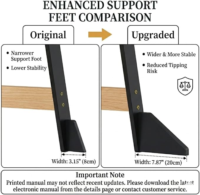 COSYLAND Foldable Standing Tower – IF Design Awarded Toddler Kitchen Step Stool with Safety Net & Large Side Support Legs– Height Adjustable Toddler Learning Helper Stool (Black & Natural)-Foldi