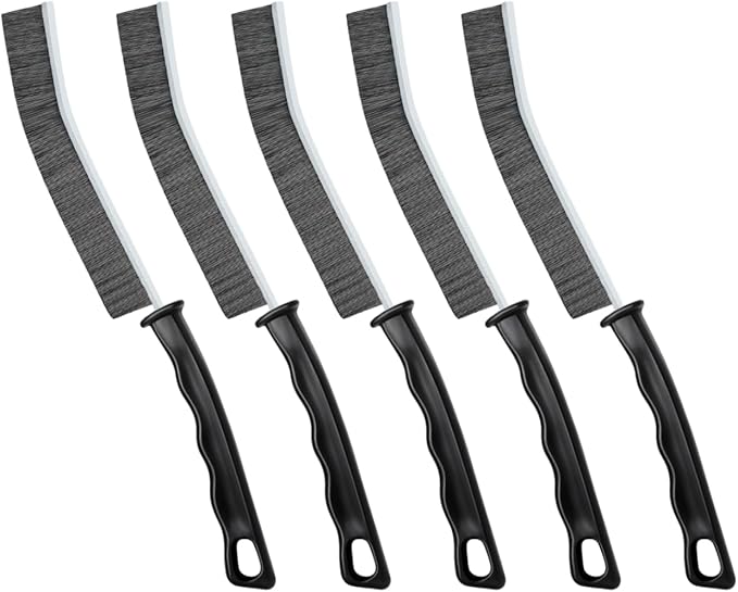 Crevice Cleaning Brush，Hard-Bristled Grout Brush，2026 New Multifunctional Gap Cleaning Brush Tool，Dead Corners Brushes for Bathroom Kitchen Tiles Window Door Slots，5pcs