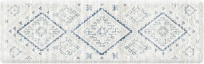 House of Noa Nama Standing Mat – Anti-Fatigue Kitchen Mats for Floor, Cushioned & Non-Slip Comfort Mat for Standing, Thick Foam Anti-Fatigue Mat for Kitchen & Workspaces, Ula Windmill 22" x 72"
