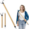 Nourislif 27'' Dressing Stick, Long Dressing Stick for Elderly, Disabled, Limited Mobility – Daily Living Dressing Aid Stick for Hip Replacement, Back - Dressing Aid for Pants, Shoes, Socks