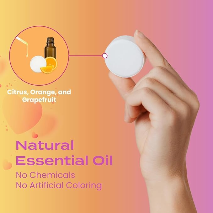 Body Restore Shower Steamers Aromatherapy 6 Pack – Fathers Day Gift for Dad, Birthday Gifts for Men, Relaxation Stress Relief Self Care – Premium Citrus Essential Oil Tablets