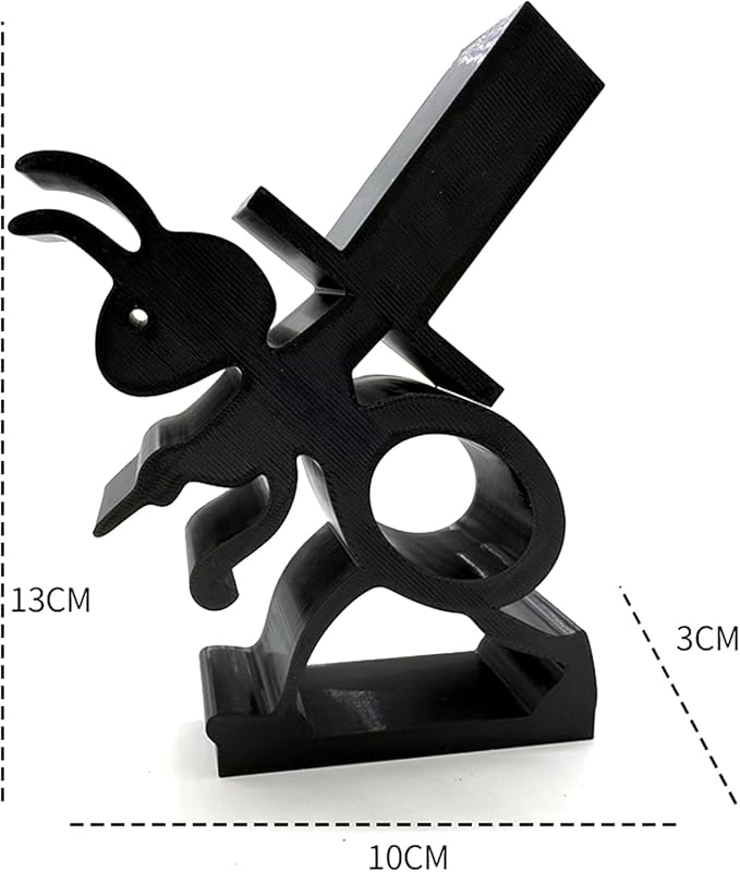 Funny Ant Toilet Paper Holder – Unique Ant Design Bathroom Decor, Toilet Paper Roll Stand for Bathroom, Rustic, Modern or Farmhouse Style, Fun Gift for Home, Friends & Family
