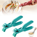 Multi-Purpose Anti-Scald Bowl Holder Clip for Kitchen, 2026 New Silicone Non-Slip Heat Insulation Anti-scald Clip, Multi-Function Anti-Scald Bowl Clip Hot Bowl Dish Plate Gripper Clips (Green, 2PCS)