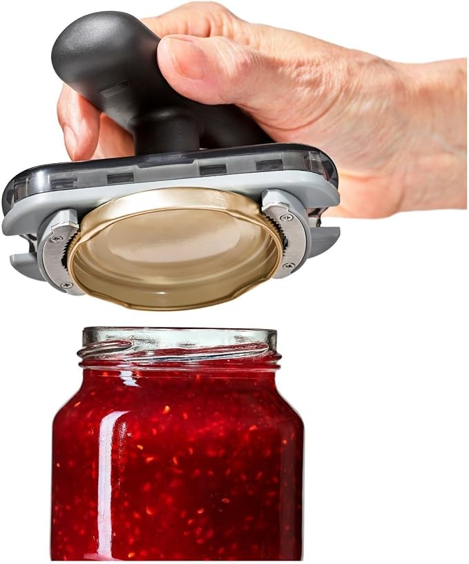1 PCS Bottle Opener, Can Opener, Multifunctional Effortless Lid Remover, Household Kitchen Utensil, Easy To Grip And Portable Design, Suitable For Elderly People And Women With Weak Hands