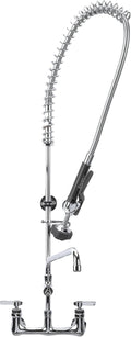Encore 8" OC Wall Mount Pre-Rinse Assembly with 1.05 gpm PowerPulse Utility Spray and 14" Add-On Faucet