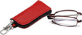 Folding Reading Glasses for Men Women, Keychain Compact Readers Blue Light Portable Pocket Eyeglasses