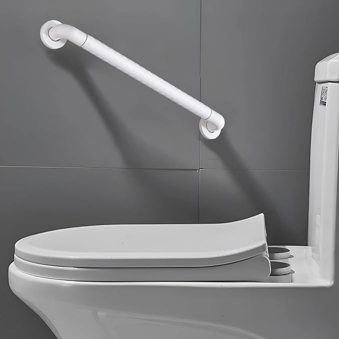joyrain Shower Grab Bars for Seniors and Elderly-Wall Mounted Safety Rails for Bathroom Anti-Slip and Toilet Assistance Standing-Sturdy Grab Bars for Shower