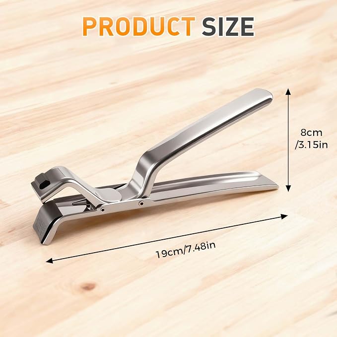 Multi-Purpose Anti-Scald Bowl Holder Clip for Kitchen, 2026 New Silicone Non-Slip Heat Insulation Anti-scald Clip, Multi-Function Anti-Scald Bowl Clip Hot Bowl Dish Plate Gripper Clips (Sliver, 2PCS)