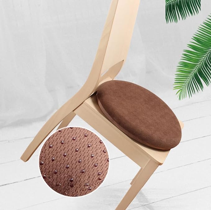 Sigmat Memory Foam Seat Cushion Anti-Slip Soft Round Stool Cushion Chair Pad 13 Inch Floral