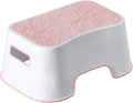 Step Stool for Kids, Cute Design Toddler Kids Step Stool for Kitchen Bathroom and Toilet Potty Training, Sturdy and Lightweight Non-Skid Safety Foot Stool (Pink)