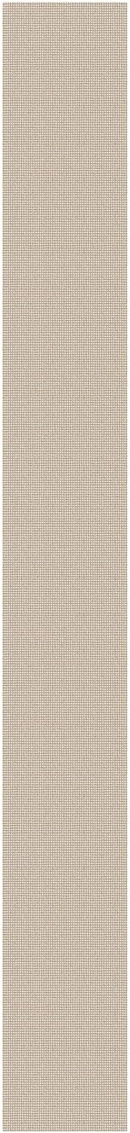 KOZYFLY Braided 2x18 Runners Rugs for Hallway, Extra Long Washable Runner Rug, Woven Non Slip Kitchen Runner, Cotton Entryway Rug, Floor Carpet for Entry, Aisle, Hall, Ivory/Camel/Brown
